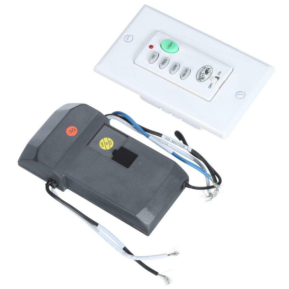 Hampton Bay Sh 1068 Ceiling Fan Wall Switch Speed Light