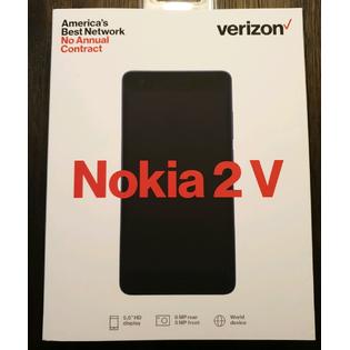 11evwx11app new verizon prepaid nokia 2 v ta 1136 8gb smartphone blue silver