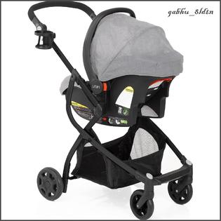 Urbini Baby Stroller Car Seat 3in1 Travel System Infant Carriage Buggy  Bassinet New