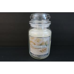 Yankee Candle WEDDING DAY Large 22 oz.Jar White Label Retired Bridesmaid Gift