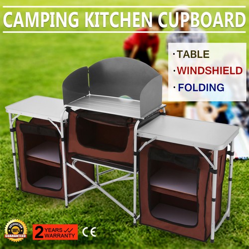 Vevor Cabinet Camping Kitchen Table Portable Picnic Table Cooking Food Storage Up Vevor Cabinet Camping Kitchen Table Portable Picnic Table Cooking Food Storage Up