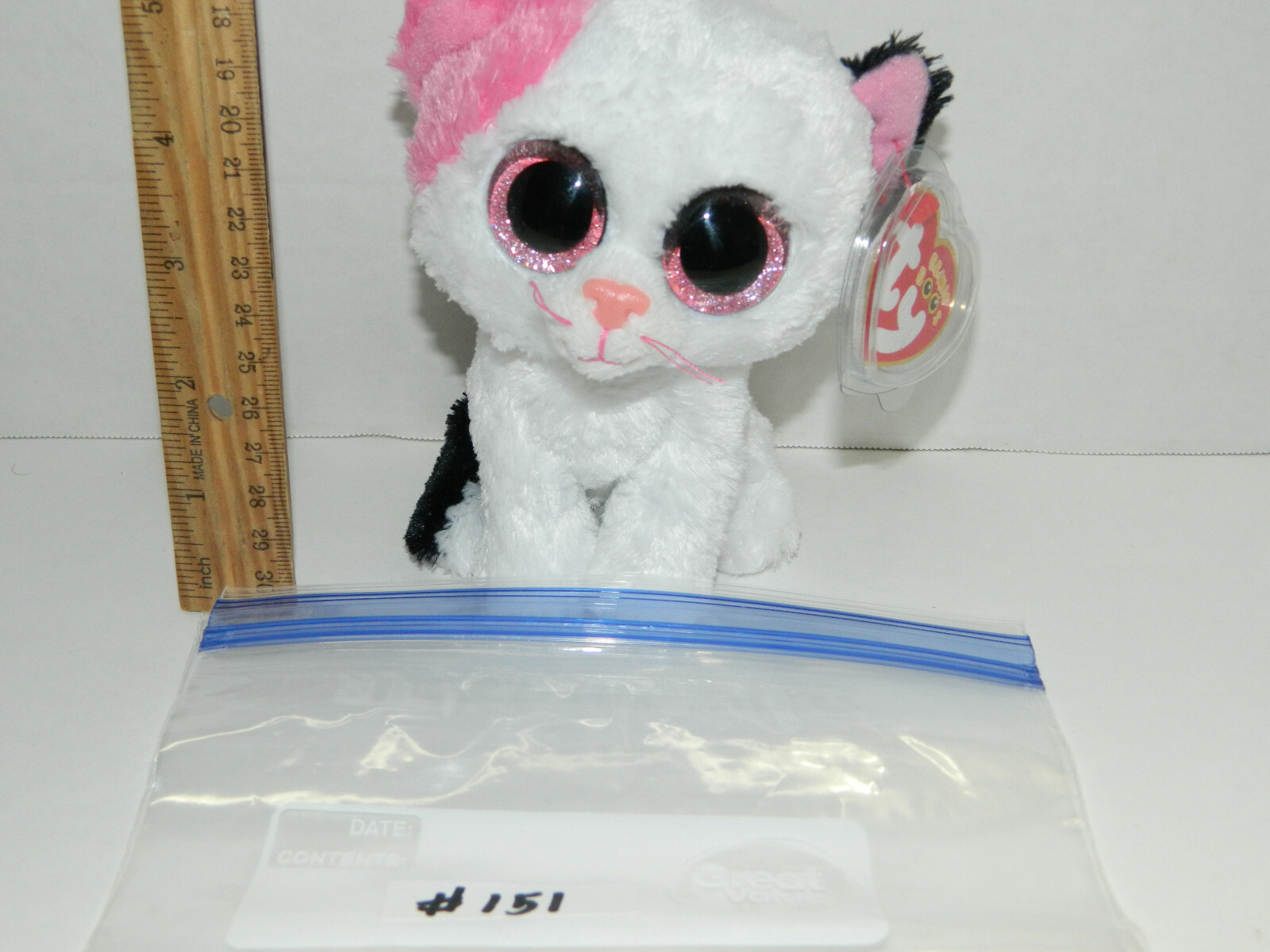 Ty Toys Exact Boo 151 Retired Ty Muffin The Cat Beanie Baby Boos