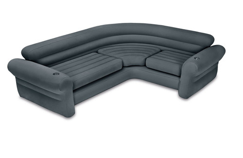 Inflatable Furniture Intex Inflatable Camping Furniture Outdoor Up Sofa Air Bed Modern Living Room New