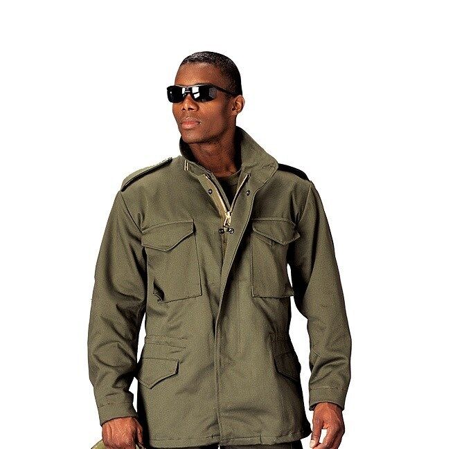 Rothco Olive Drab GREEN M-65 Field Jacket with Removeable Liner SIZES S TO 6X