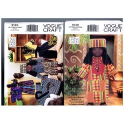 Vogue Patterns Vogue 9138 9140 Patterns Doll Clothes Ethnic