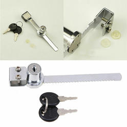 Sliding Glass Cabinet Door Locks