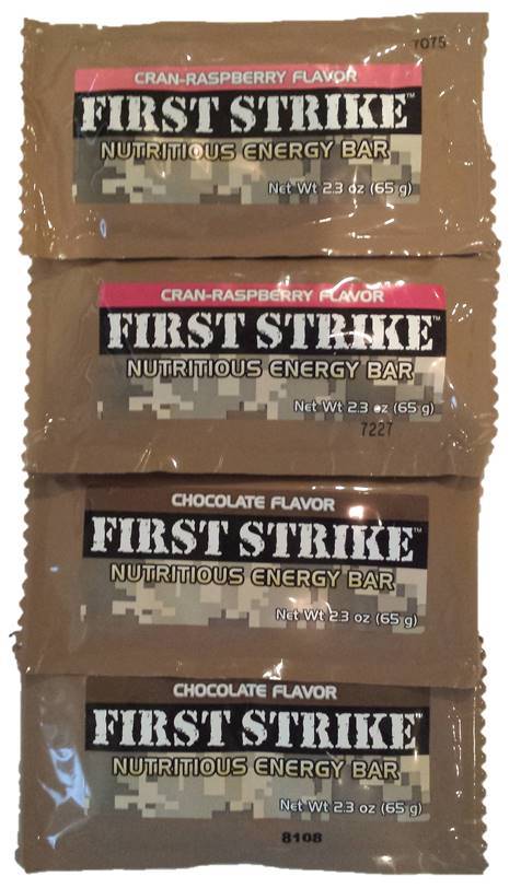 Sterling Foods Four 4 First Strike Bars Chocolate
