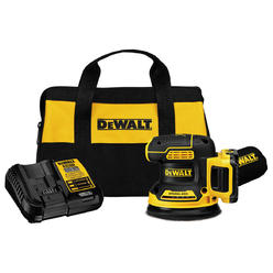Dewalt Dcw210d1 20v Max Xr Li Ion 5 In Random Orbital Sander Kit 2 Ah New