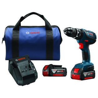 Bosch Hds181a 01 18 Volt 1 2 Inch Lithium Ion Keyless Hammer Drill Driver Kit