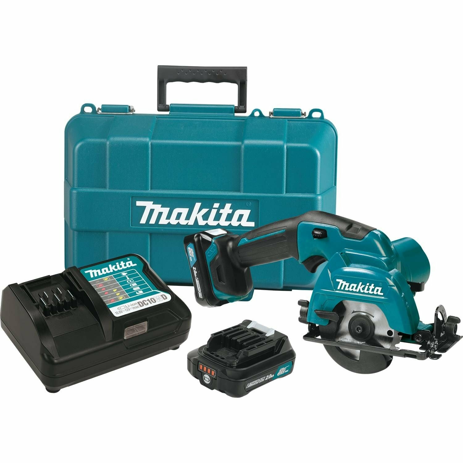 Makita Sh02r1 12 Volt 3 3 8 Inch Max Cxt Lithium Ion Cordless Circular Saw Kit