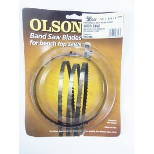 Olson Saw Wb57256 56 1 8 3 8 X 014 X 4 Teeth Per Inch Band Saw Blade