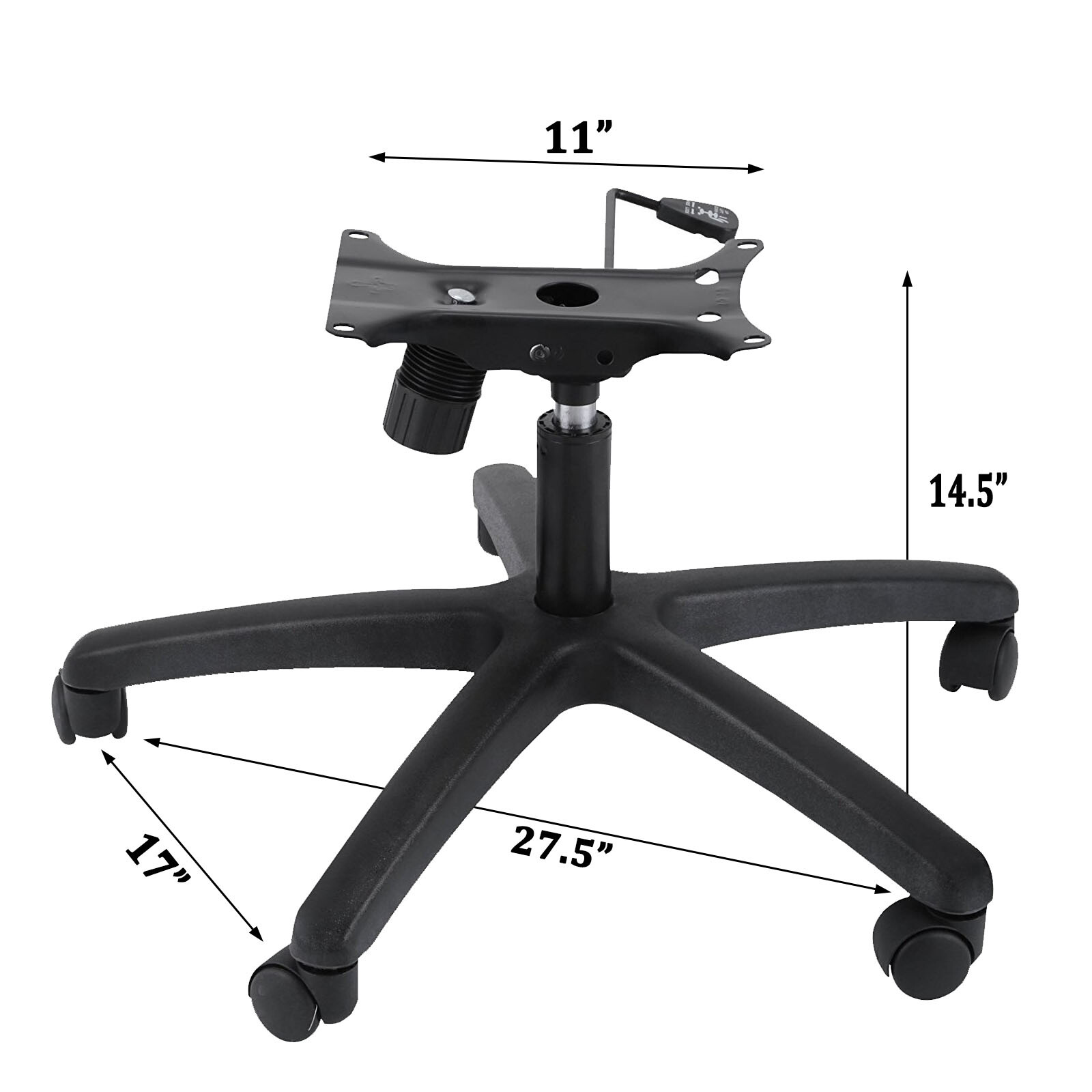 Zbond Heavy Duty Office Chair Base 28 Inch Swivel Office Chair Base 28 Inch Swivel