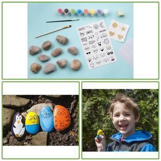 Faber Castell Kids Hide And Seek Rock Painting Kit Children Craft
