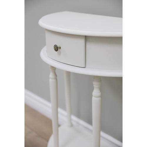 Home Craft Furniture Half Round Console Table End Side Hallway