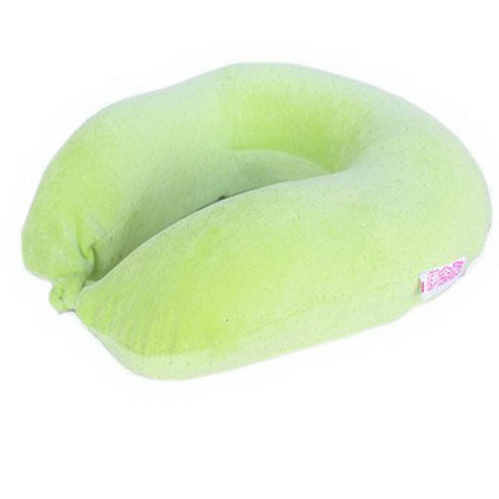 Panda Superstore U Pillow Neck Cervical Pillow Travel Neck Pillow Nap Pillow Memory Pillow(Green)