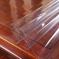 Crystal Clear Plastic Pvc Tablecloth Table Protector Panda Super Plastic Tablecloth Table Cover Pvc Clear 1 5mm