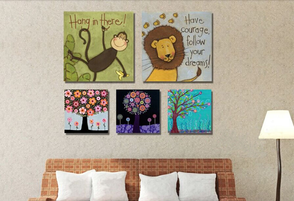 Panda Superstore Contemporary Sitting Room Adornment Picture-Lion