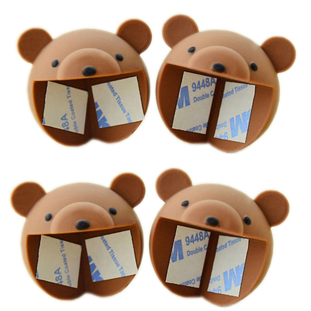 Panda Superstore Bear Baby Home Infant Corner Cushions Balls Toddler Proofing Guard Set of 4