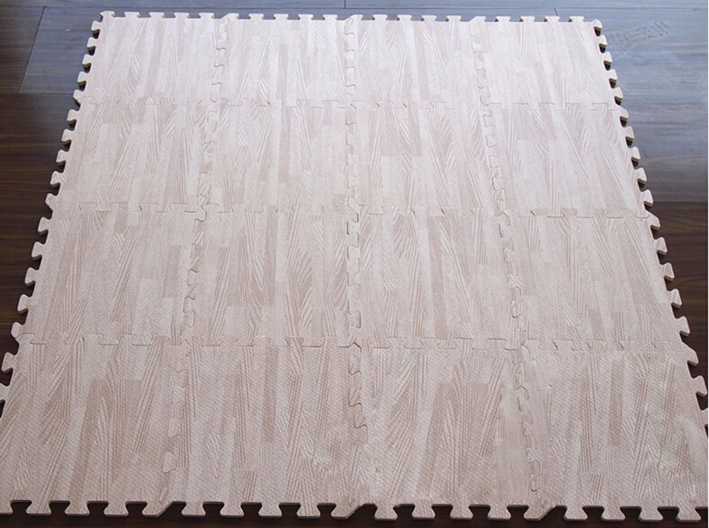 Panda Super Joint Mat Interlocking Foam Mats Eva Floor Panda Super Joint Mat Interlocking Foam Mats Eva Floor 9 Tiles White Wood Grain