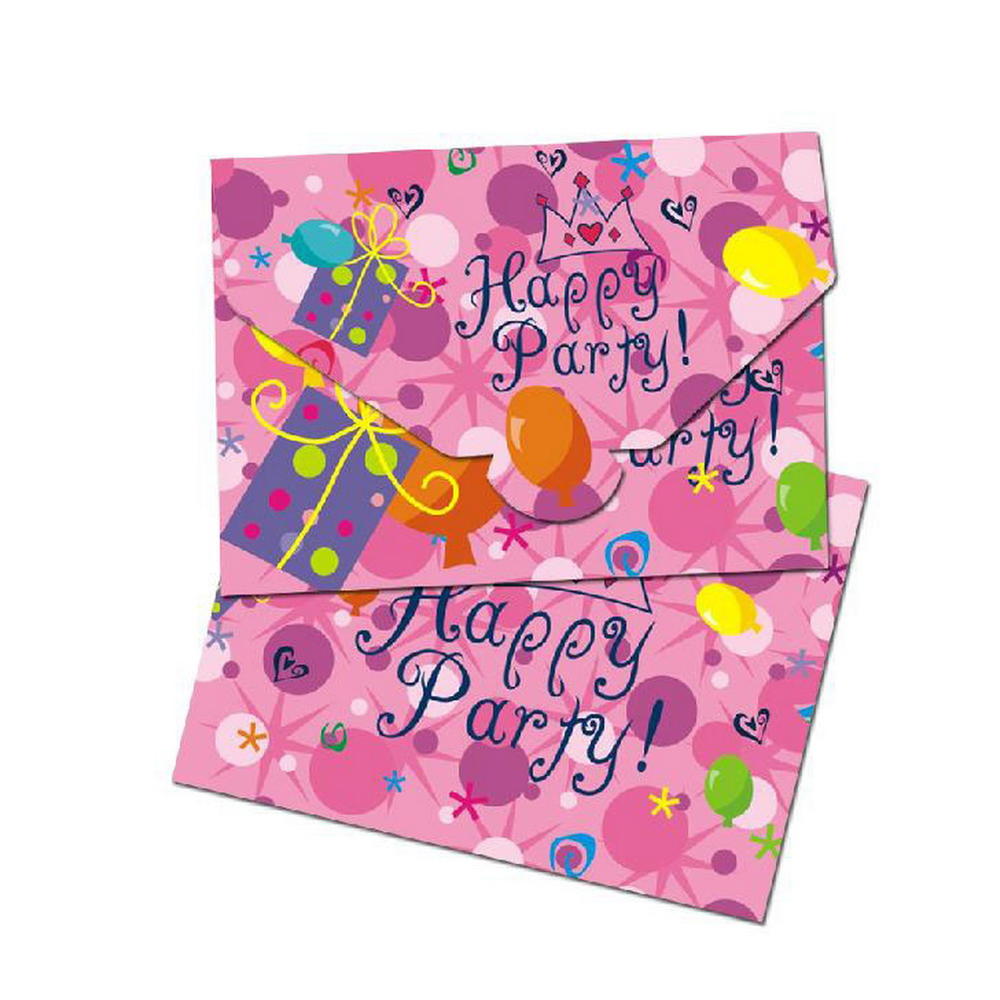 Panda Superstore Kids Birthday Invitation Cards 30 Pcs