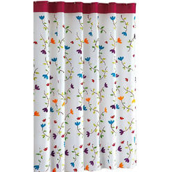 Wine Shower Curtain Liner Burgundy Colored