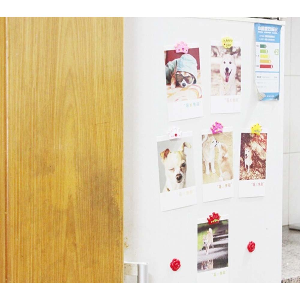 Panda Superstore Creative Crowns Resin Refrigerator Magnets Set (7 pcs)