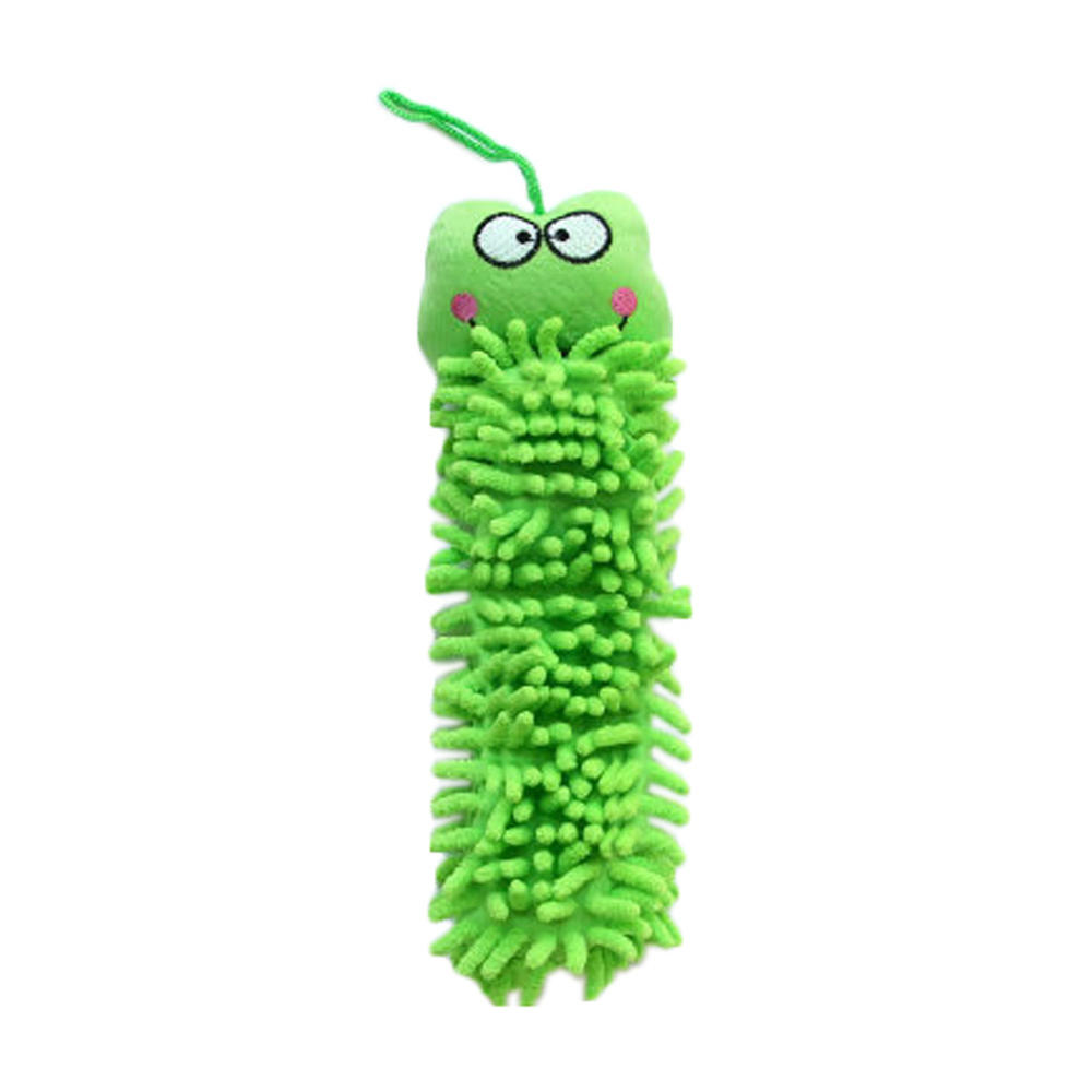 Kylin Express Lovely Cartoon Hanging Wipe Hand Cloth Hand Towel (Green Caterpillar)