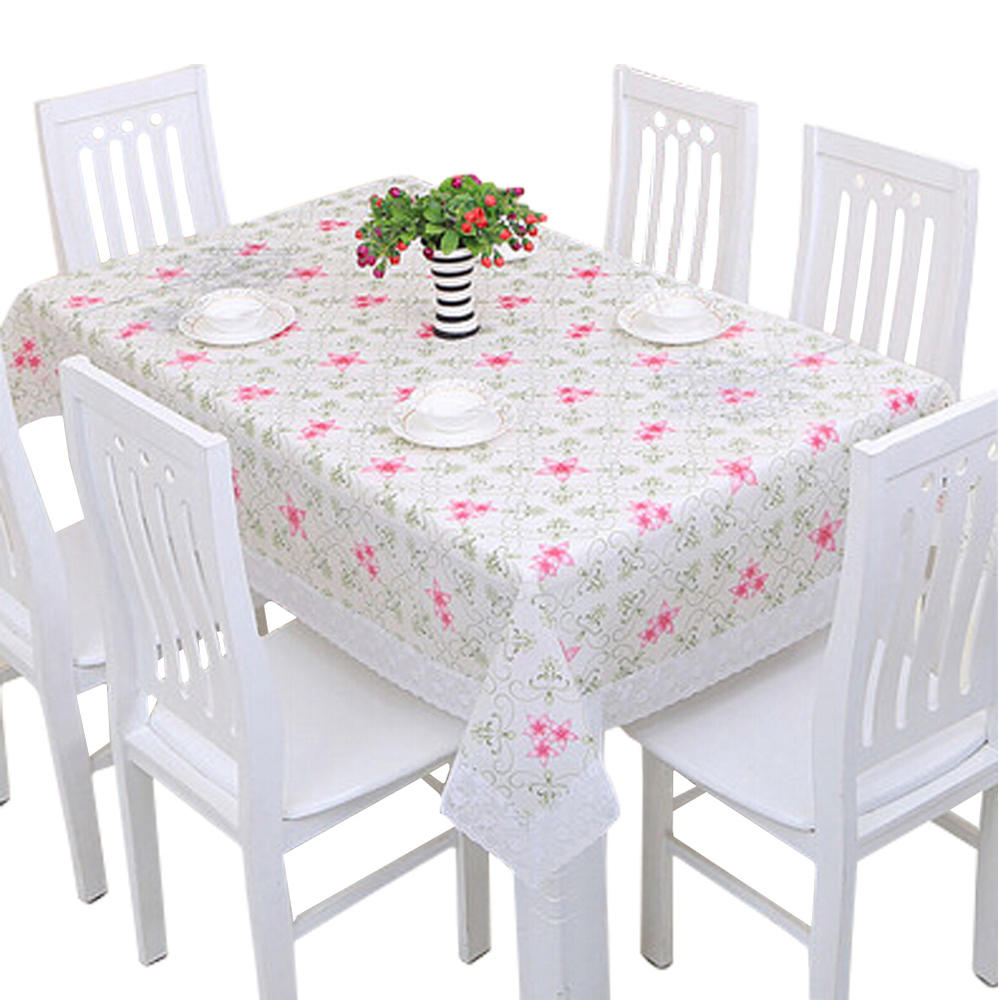 Kylin Express Red Printing Design Tablecloths Rectangular Tablecloth 43 x 59-Inch Euro Style