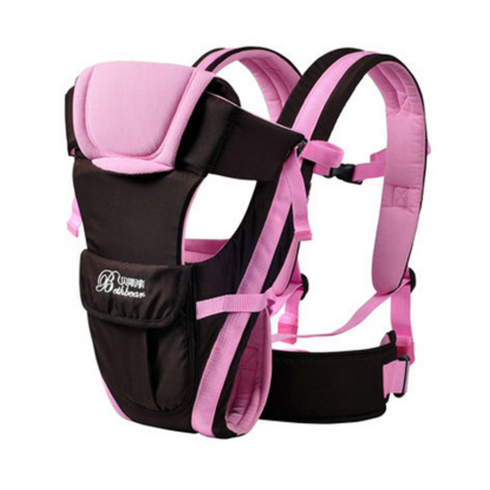 Kylin Express Soft Polyester Baby Carrier Best Child Baby Holding Belt Cotton belt Pink