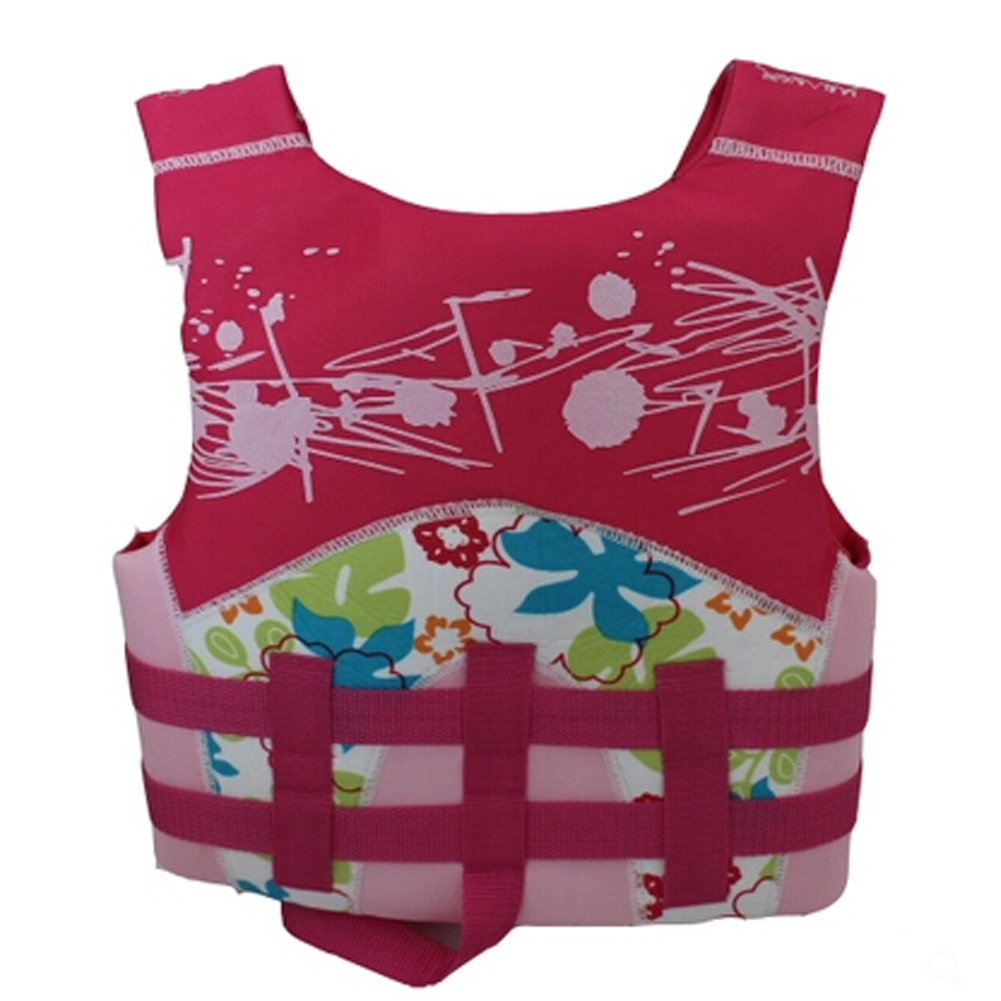 Kylin Express Swim Vest Learn To Swim Floatation Jackets Child Water Buddies Life Vest Pink C