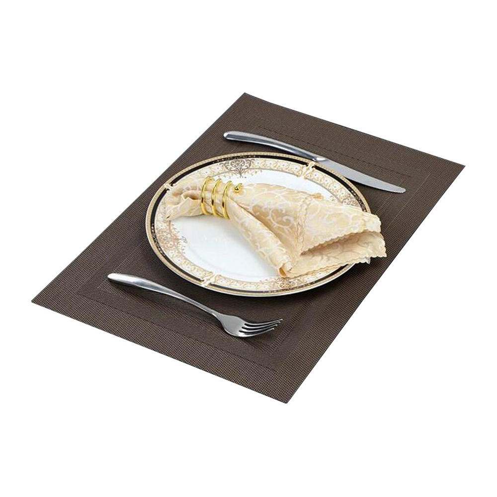 Blancho Bedding Set of 4 PVC Dinning Room/Easy to Clean/Waterproof Placemats