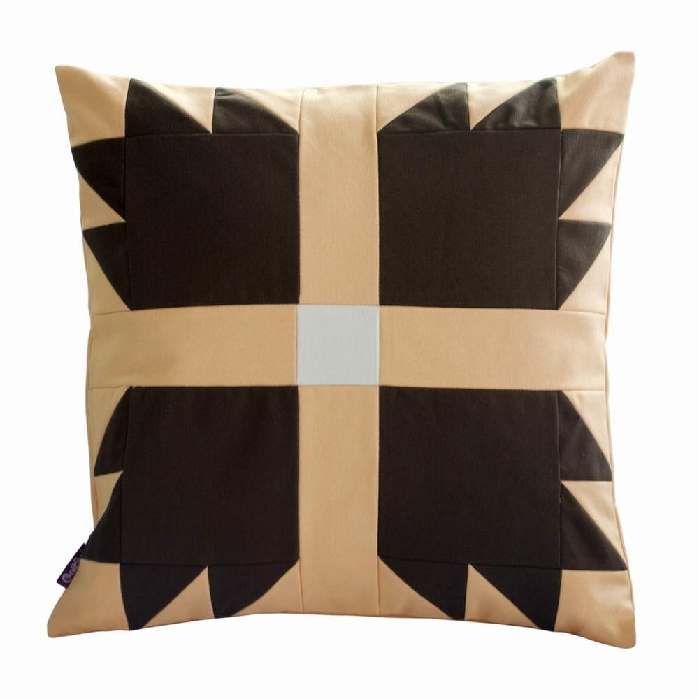 Blancho Bedding Exquisite Sofa/Bed Decorative Pillows Canvas Throw Pillows, Maple Leaf Pattern