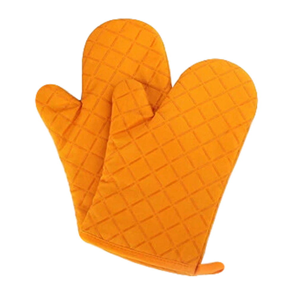 Kylin Express A pair Premium Kitchen Oven Mitt/Glove Cooking Gloves Oven Gloves,Orange