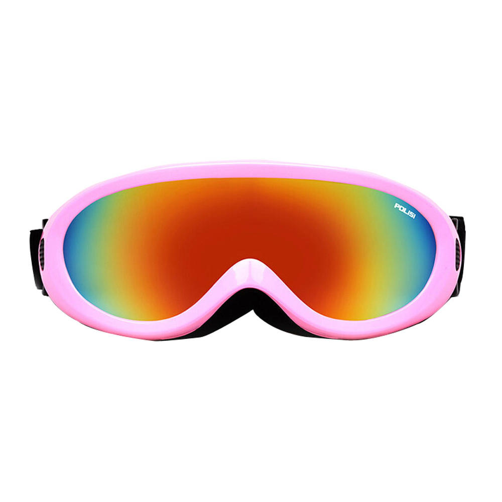 Blancho Bedding Adult And Children's Ski Goggles Sports Mountaineering Anti-fog Goggles Pink