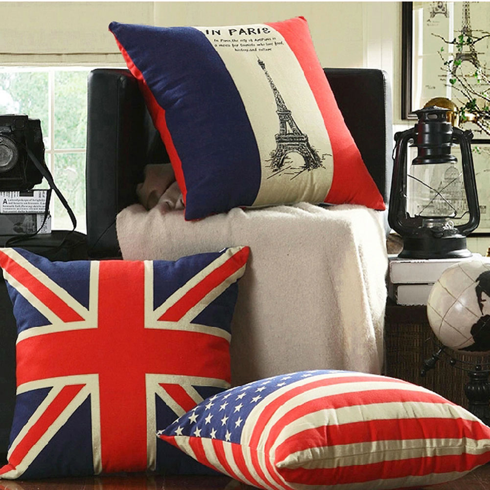 Panda Superstore Western Style Throw Pillow Cover Decorative