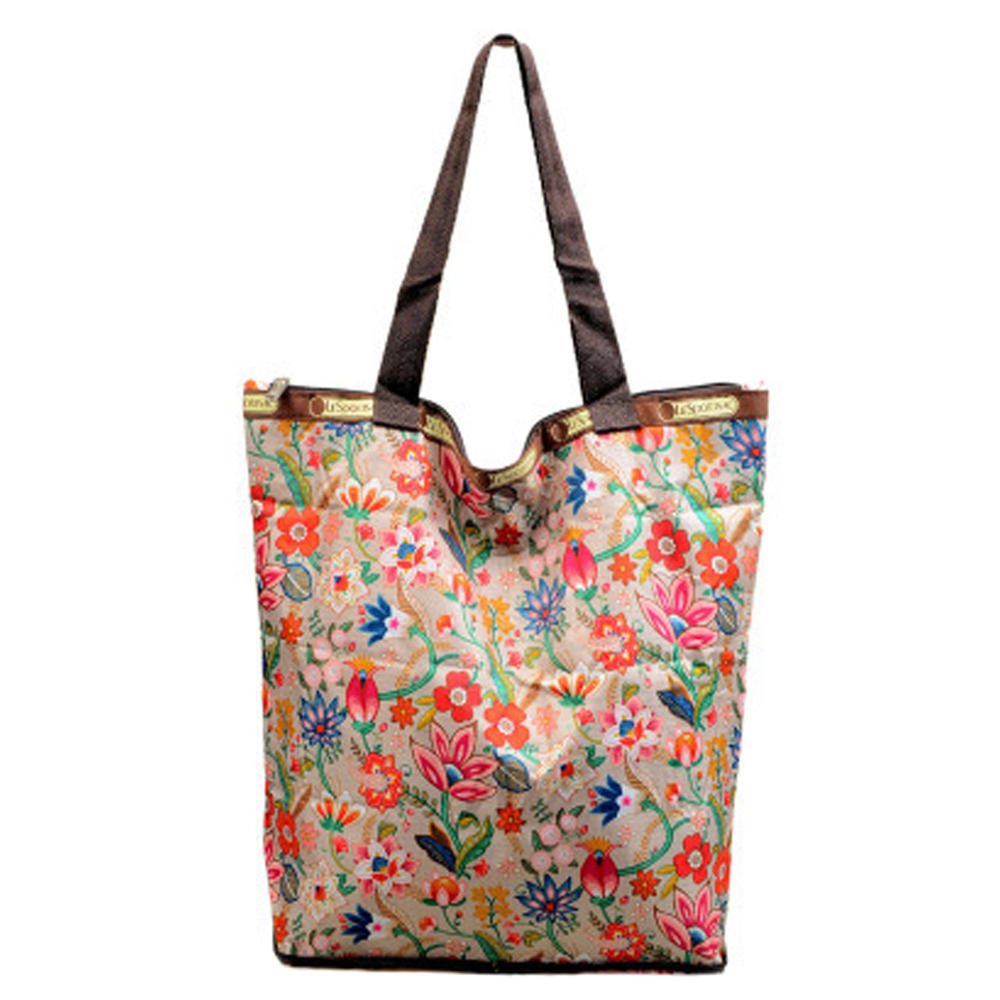 Kylin Express Reusable Grocery Bag Expandable Shopping Bag Folding Handbag M