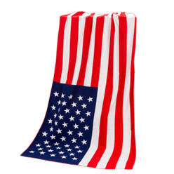 Beach Towels Oversized Kmart Kylin Express Large Soft Beach Towels 140 70cm American Flag Pattern