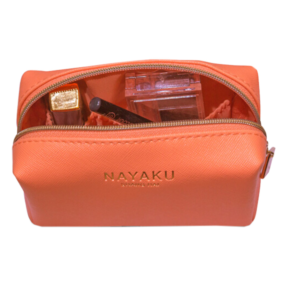 Kylin Express Korean Style Cosmetic Bag Waterproof Makeup Case Wash Bag Beauty Case Yellow