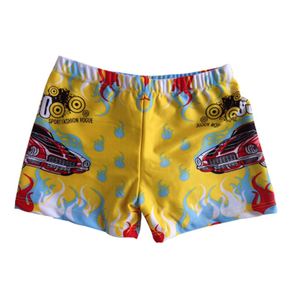Kylin Express Boy's Swimwear Sport Shorts Beach Shorts Swim Trunks ,Yellow