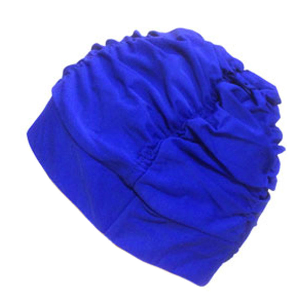 Kylin Express Trendy Lady Hot Spring Hat For Long Hair Flash Drying Earmuffs Swimming Cap V