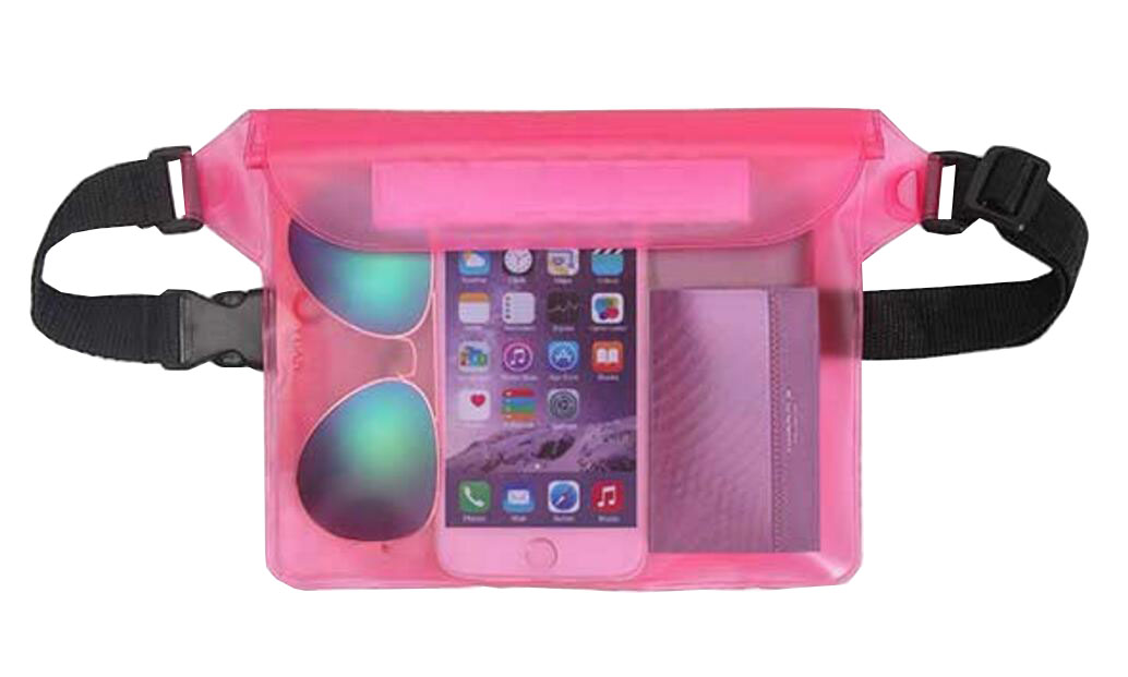 George Jimmy Touch-Screen Waterproof Cover Underwater Camera Universal Swim Spa Red