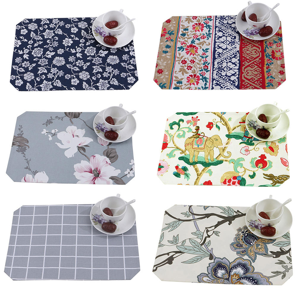 Kylin Express Set of 4 Lovely Animals Place-mat Placemats serviette Tablecloths EuropeStyle