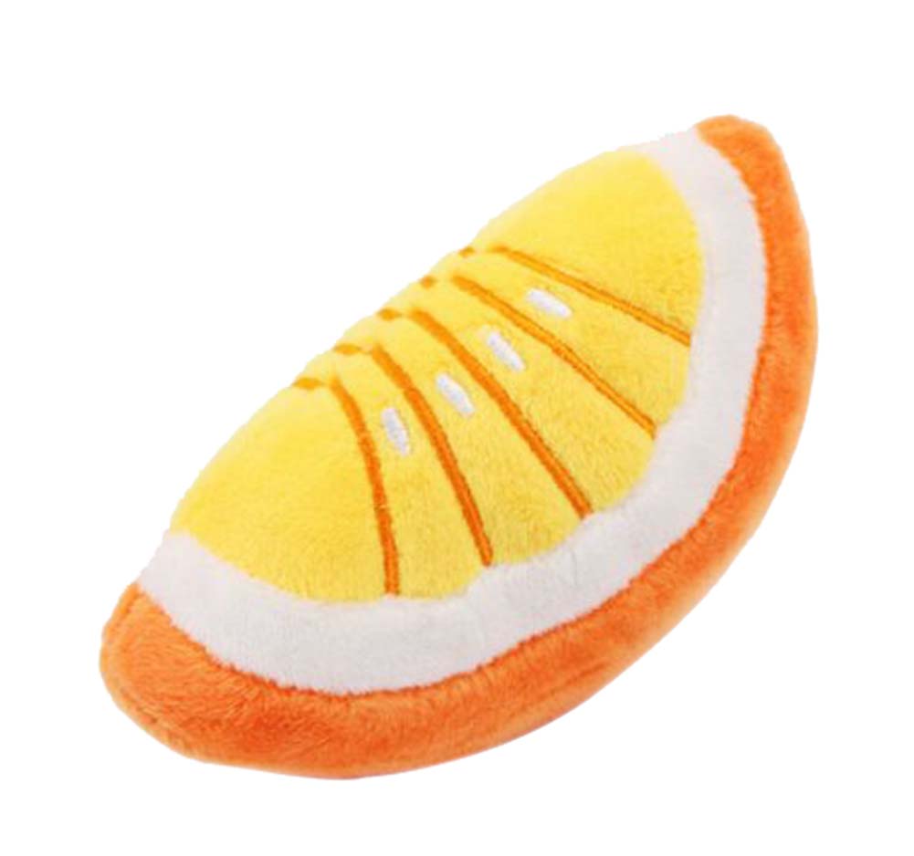 Panda Superstore Pet Cats Or Dogs Chew Toys Molar Sound Products, Orange