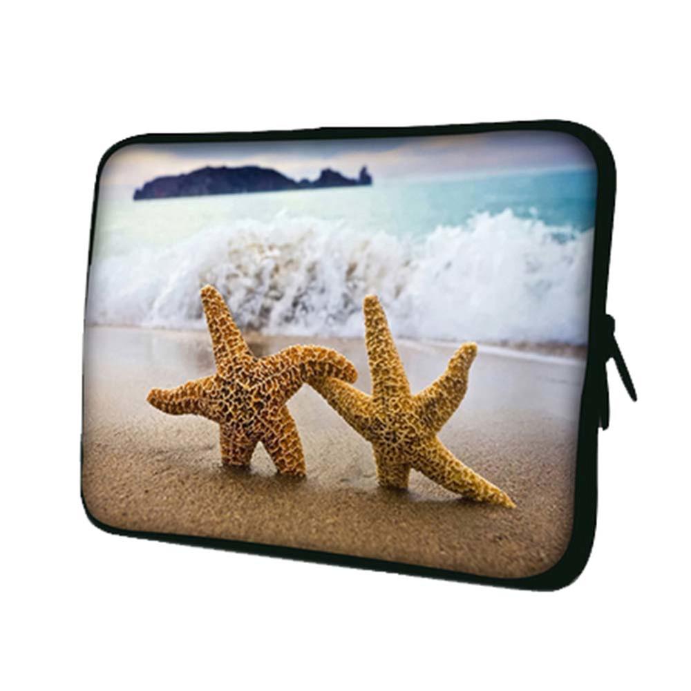 Panda Superstore Creative Starfish Pattern Laptop/Tablet Computer Bags, Protective Sleeves