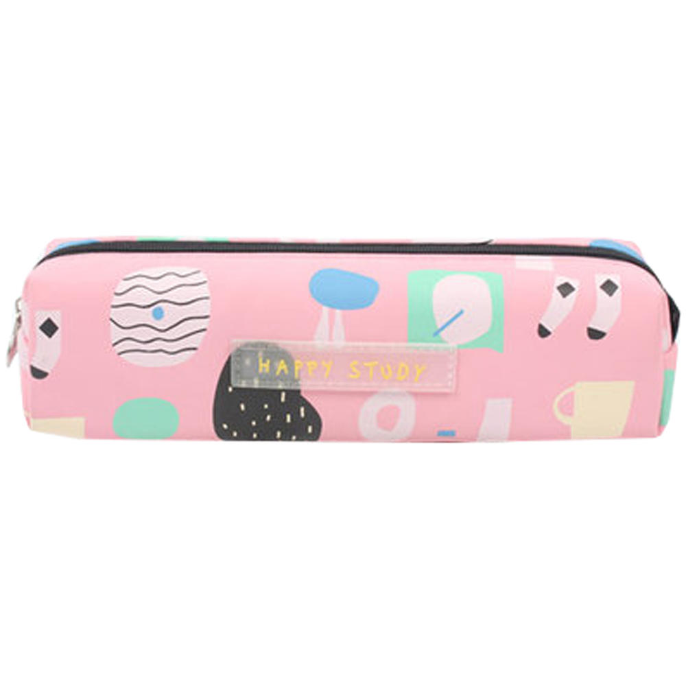 Kylin Express Students Cute Pen Bag Pencil Case Stationery Pouch Zipper, Pink