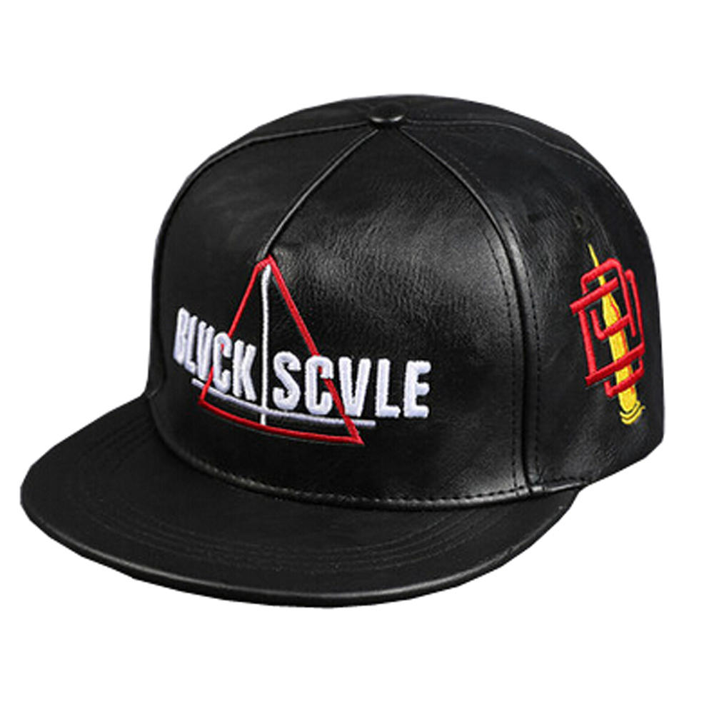 Kylin Express PU Sports Caps Summer Hats Snapback Hat Baseball Cap Fitted Hats, C