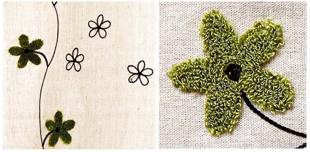 Panda Superstore Flowers Valances Floral Window Valances