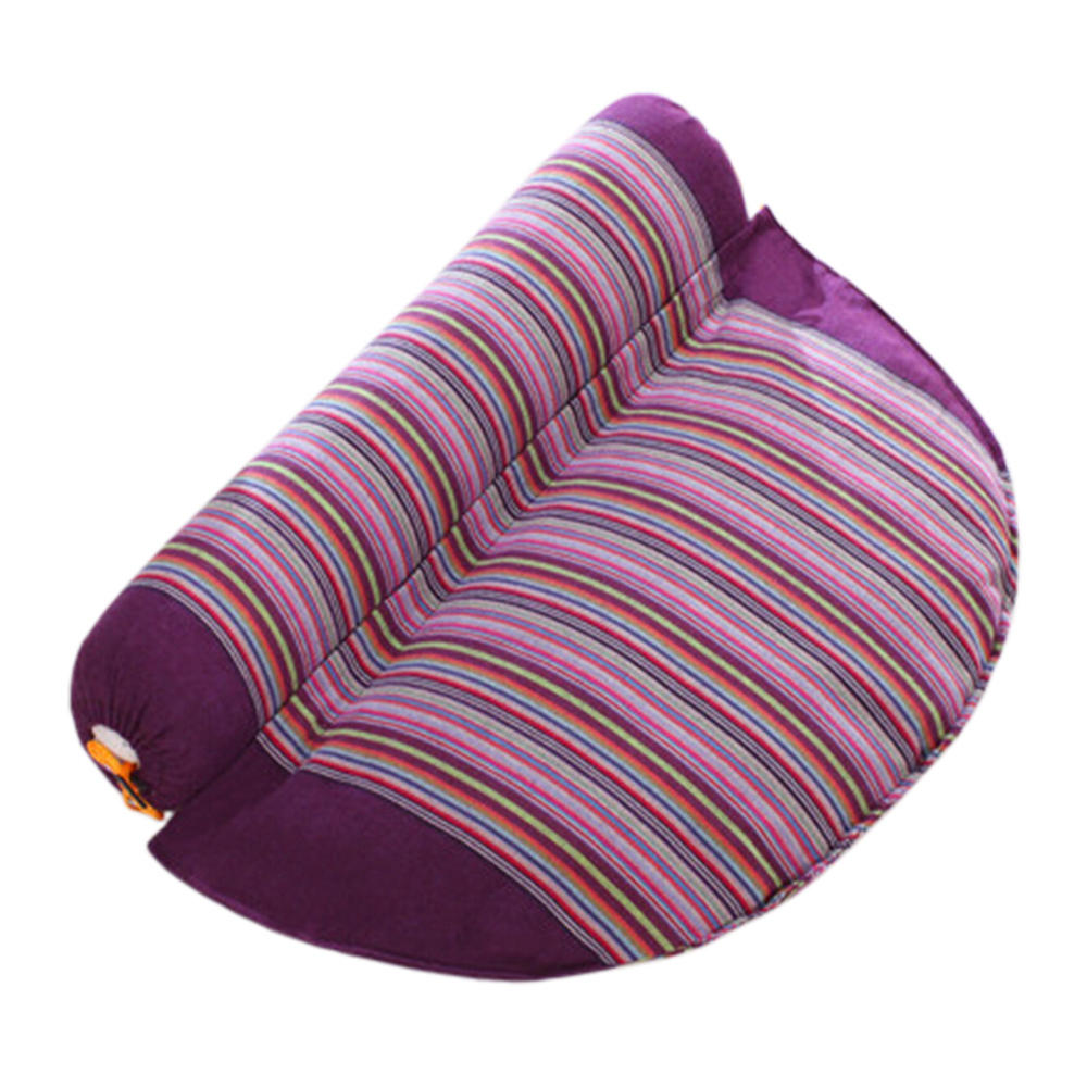 Kylin Express Health Cervical Pillow Comfortable Neck Roll Pillow Neck Support Pillow Purple