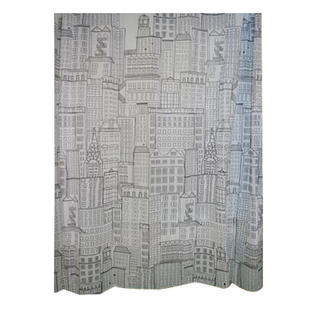 Blancho Bedding Bathroom Shower Curtains Thick Waterproof Curtains Window Treatments City