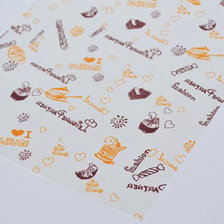 George Jimmy 100 Pcs Baking Parchment Wax Paper Candy Wrapper Oil